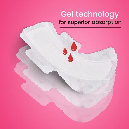 PINQ Premium Cotton Feel Ultra Sanitary Pads for women(Bulk Me Box)