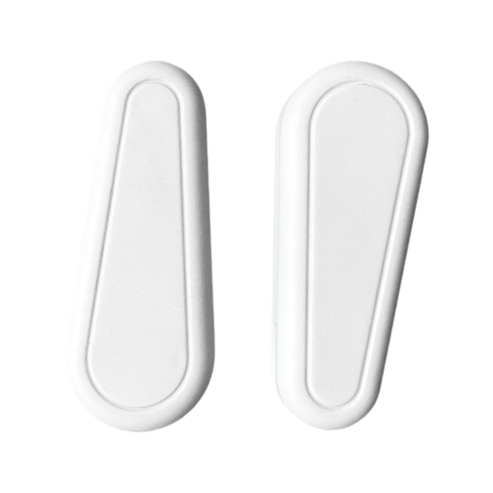 

9cm Curtain Drawstring Counterweight Handle Plastic Spare Part for Support for Roller Curtains білий