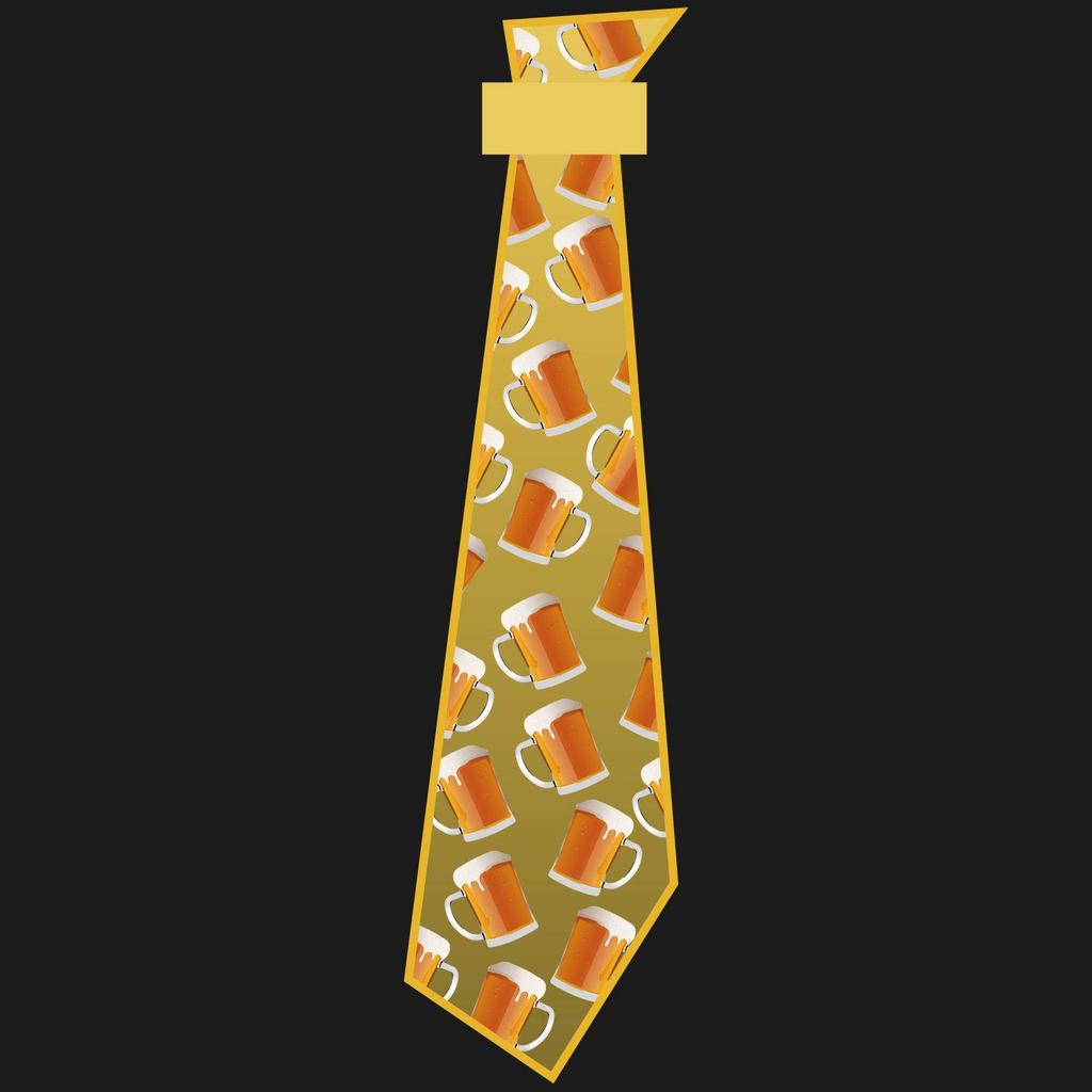 Minami funny mug pattern optical illusion style A gift for dads Japanese Funny Black XL size Horie's t-shirt "Beer tie" beer-loving short-sleeved