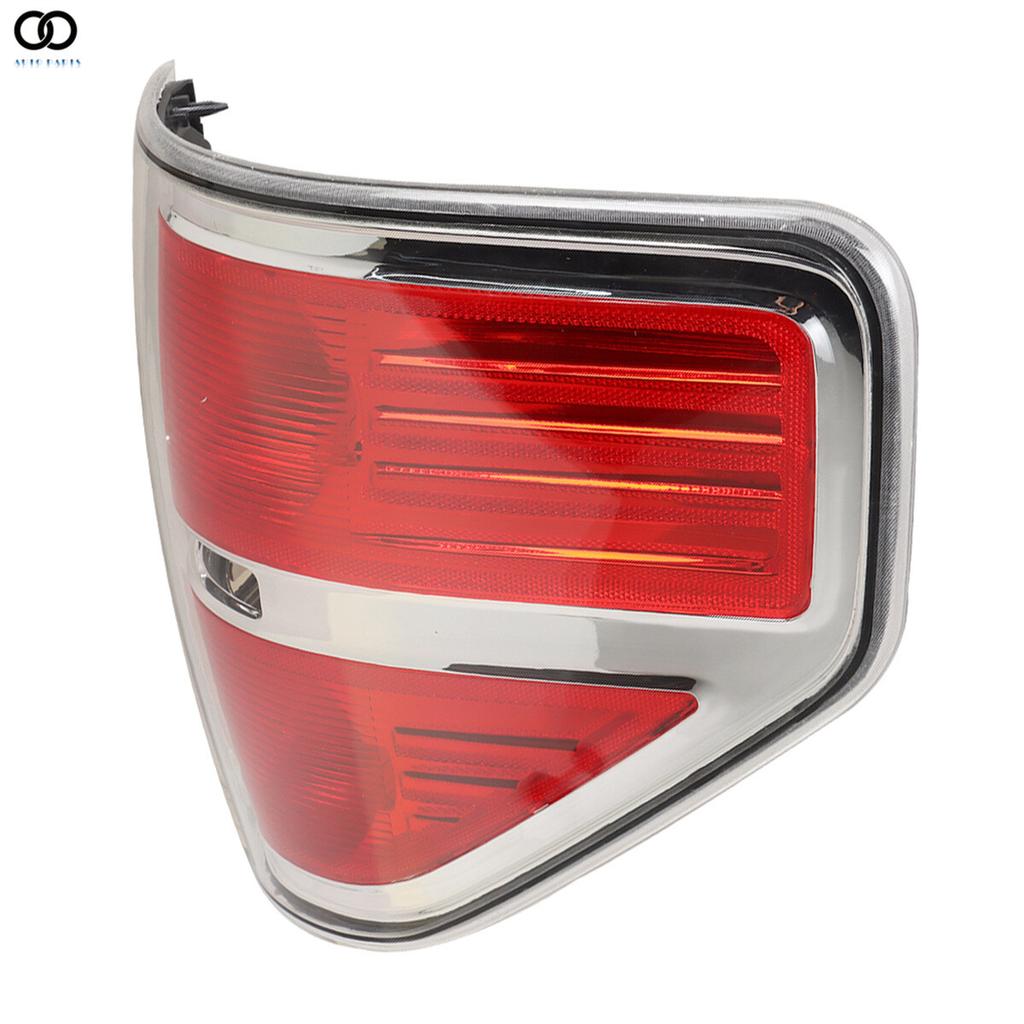 For Ford F-150 Pickup 09 10 11 12-14 Red&Clear Lens Tail Light Lamp Right Side