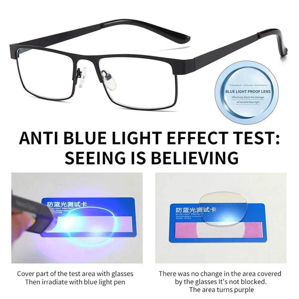 New Fashion Trend Presbyopic Glasses Anti-Blue Light Reading Eyewear Vintage Hyperopia Glasses+1.0+1.5+2.0+2.5+3.0+3.5+4.0