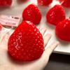 Slow Rising Strawberry Fidget Squeeze Toy Soft Stress Relief Sensory Toy Safe for Kids Adults Home Office