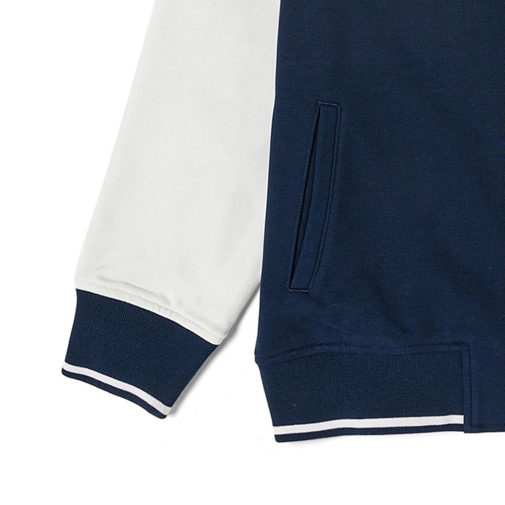 Vans Baseball Jacket Logo Single Button Loose Kids Jackets Dark-Blue VN000JZGLKZ