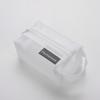 New Minimalist 3D Square Mesh Coin Purse for Women Large Capacity Key Card Holder Transparent Storage Bag