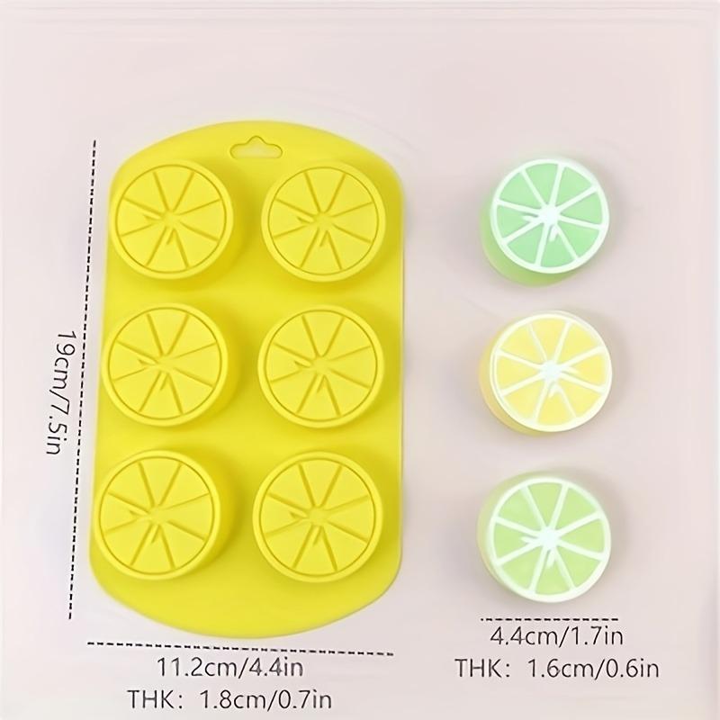Silicone Fruit Shaped Freeze Molds, Food-Grade Flexible Bakeware, for Ice Cubes, Chocolate, Cake Decoration
