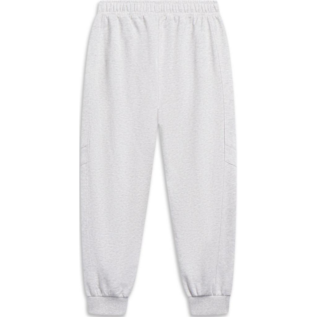 Li-Ning Breathable Comfortable Versatile Training Casual Knitted Sports Pants Men Bottoms Flower-Gray Deep-Antarctic-Gray AKLT191-1