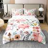 Sweet Pig Animal Bedding Set For Boys Girls, Microfiber Piggy Cartoon Animal Duvet Cover Set With Zipper and Pillowcase 75*50cm
