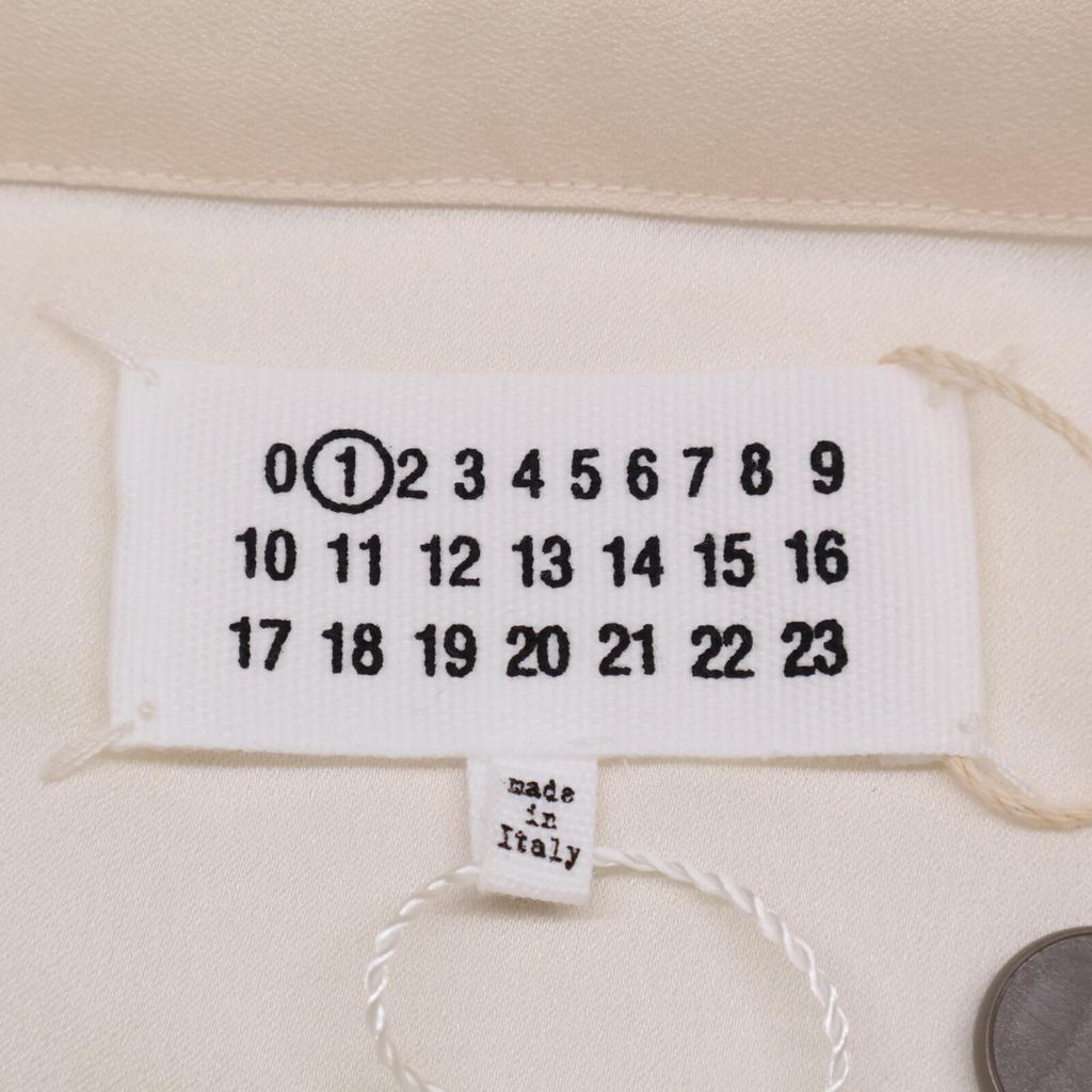 Maison Margiela 2020 S51CU0154 acetate dress dress 38 beigeUsed