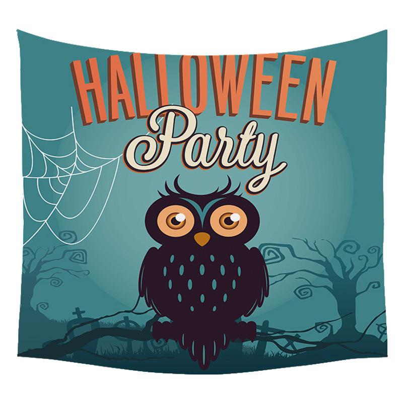 Гобелен с тыквой и летучей мышью — фото 13