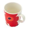 Marimekko Tasse Weiß/Rot OIVA/UNIKKO 2,5 dl weiß rot Tasse Nordisches Geschirr Küchentisch