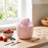 Mini Máquina de Helados Eléctrica de Encimera Compacta para Familias,