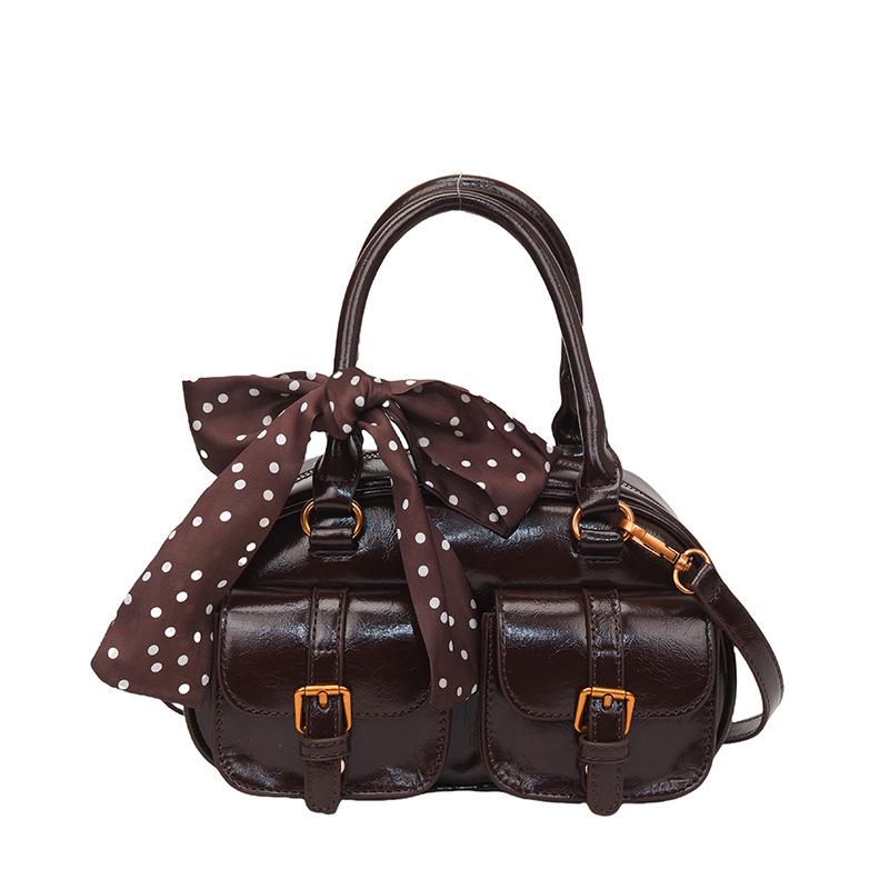 

Премиальная ретро маленькая сумка Maillard женская 2025 новая осенне-зимняя на плечо, подмышку, сумочка