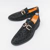 Men's Foot Cover Large Size Pointed Leather Shoes British Style Dress Business Casual Shoes Leopard Print Loafers Men's Shoes