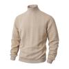 Men'S Sweater Turtleneck Warm Knitted Pullover Cable Knit Sweater Men'S Top Autumn and Winter Commuting Fashion Top Casual Dating Daily