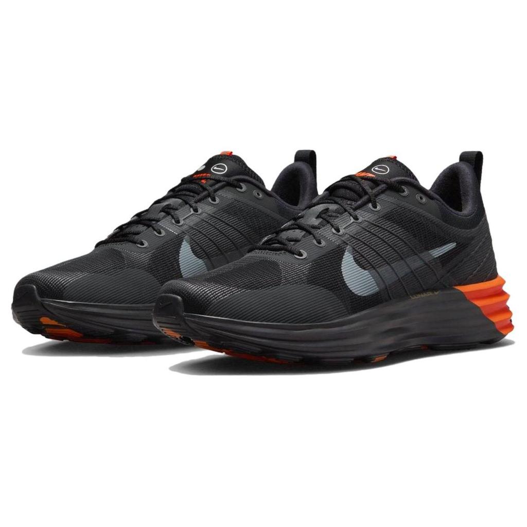 Nike Lunar Roam Black Safety Orange Men Sneakers Anthracite Cool-Grey HJ8999-001
