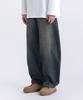 UNDEROFF Semi-Balloon Denim Pants Black