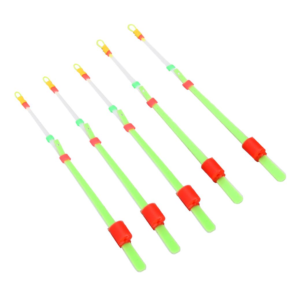5pcs Mini Winter Ice Fishing Rod Top Tip Portable ABS Double Thicken Winter Fishing Pole Accessories