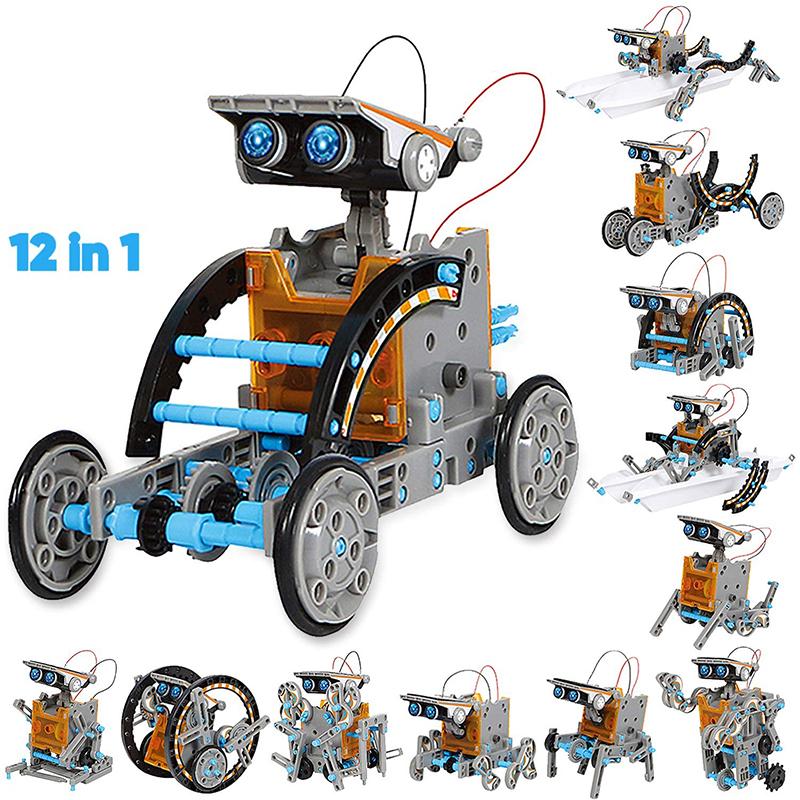 Ungiftig 21/14/7 in 1 Wissenschaftsexperiment Solar Roboter Spielzeug DIY Bauen Angetriebenes Werkzeug Bildungs Roboter Technologische Gadgets Set Für Kinder