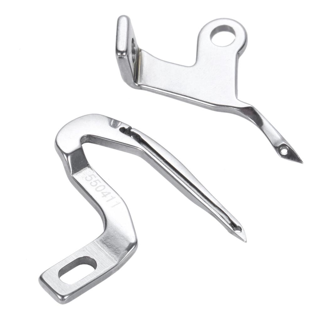 Metal Sewing Machine UPPER 550568 and LOWER 550411 Loopper Fit For Singer Serger 14U544,14U554,14U555 # 550568 5BB5287