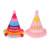 10Pcs/Bag Happy Birthday Party Hats Rainbow Diy Handmade Cap Crown Baby Shower Decoration Boy Girl Birthday Party Photo Props