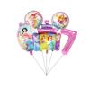 Princess Anime Keychains Stickers Stamps Cosplay Masks Photo Booth Props Gifts for Guests Kids Party Favors Baby Showers