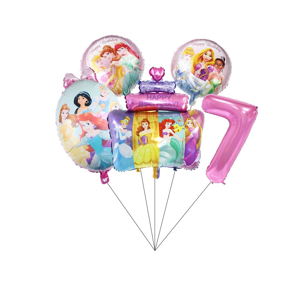 Princess Anime Keychains Stickers Stamps Cosplay Masks Photo Booth Props Gifts for Guests Kids Party Favors Baby Showers