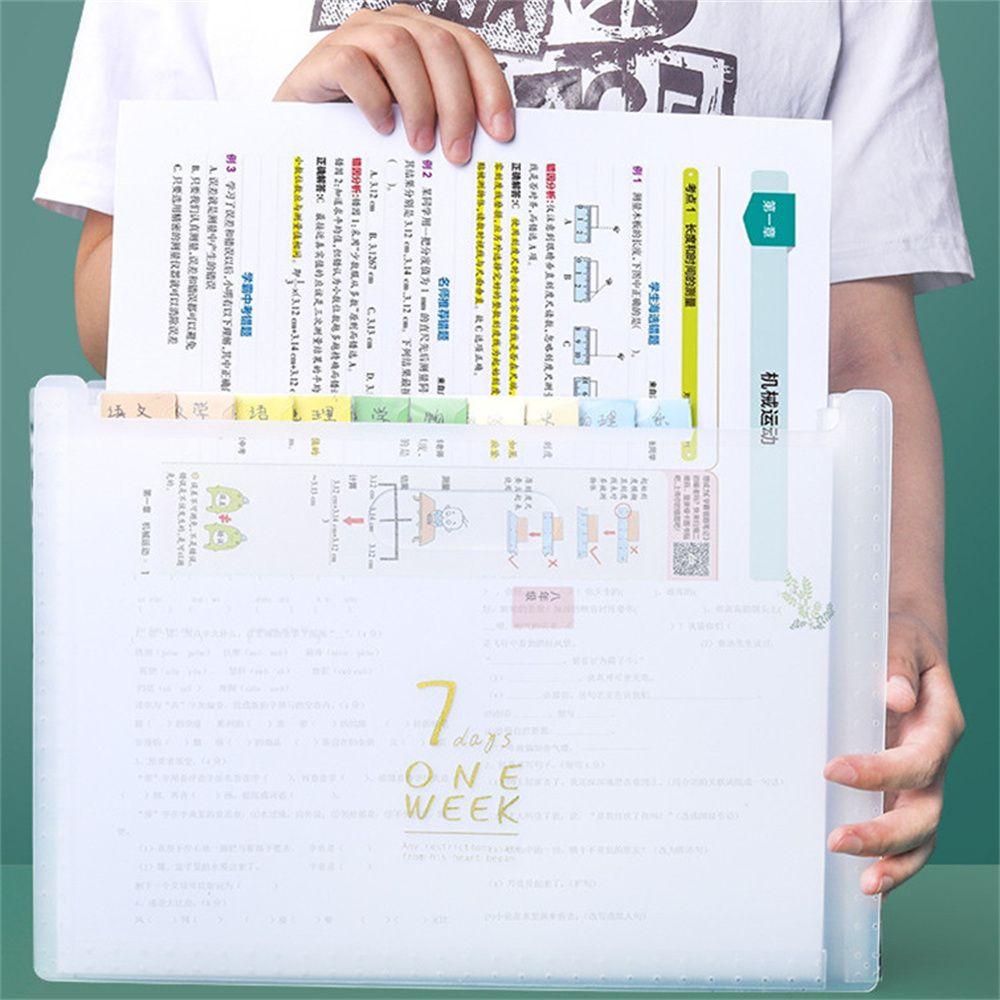 Paper Organizer Vertical Expanding File Folder Document Organizer Organ Bag Desk File Folder