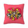 Anime Powerpuff Girls Square Pillowcase Pillow Cover Polyester Cushion Decor Comfort Throw Pillow for Home Sofa