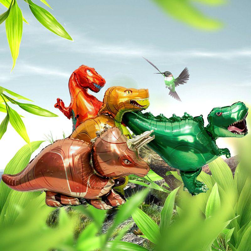 Dinosaur Large Balloons Helium Or Air Birthday Party Trex Raptor Balloons Foil