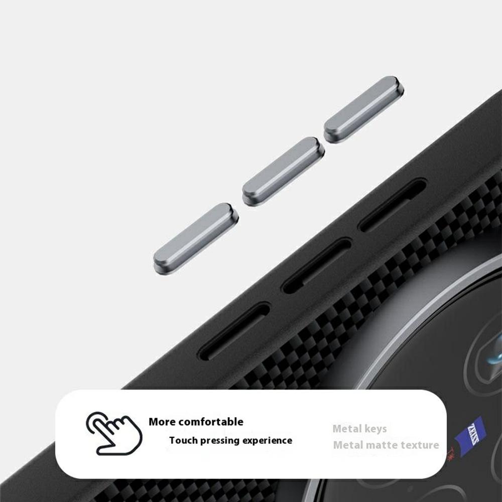 ABEEL Magnetische Hülle für vivo X200 Ultra 5G mit Aufdruck PC TPU Aluminiumlegierung Leder Handyhülle