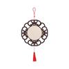2026 New Chinese Style Fu Character Wooden Pendant with Blank Calligraphy Xuan Paper