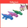 Brinquedo de Cachorro de Desenho Animado Macio e Mastigável Novo Crocodilo de Pelúcia para Pet 70g