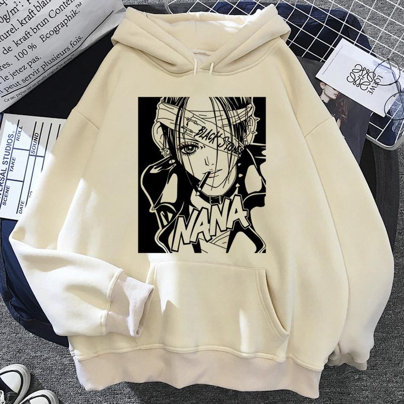 Nana Hoodies Women Y2k Aesthetic 2022 feUnisex Sweatshirts Pullover Graphic Printed
