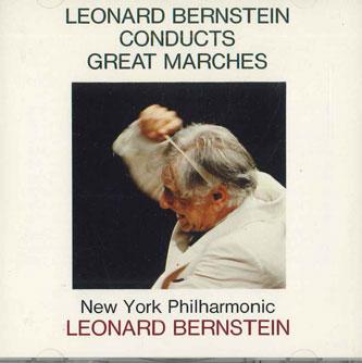 

CD BERNSTEIN - Bernstein Conducts Great Marches 32DC401 CBS SONY Japan Classical Used