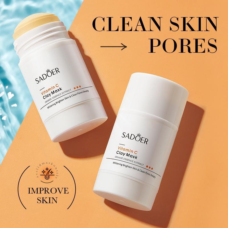 Vitamin C solid mask, brightening and hydrating, brightening skin tone and moisturizing skin care products
