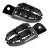 ZETA RACING Aluminum Aluminum for Honda GROM MONKEY125 GB350 and DAX125 Part Footpegs, Black, High-Strength Alloy, (2013-2024), (JB02/JB03)