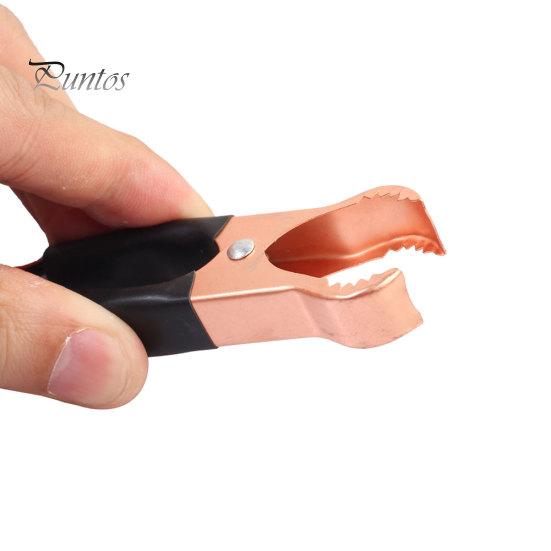 12V Car Battery Clamp Clip Cable with Socket Adapter