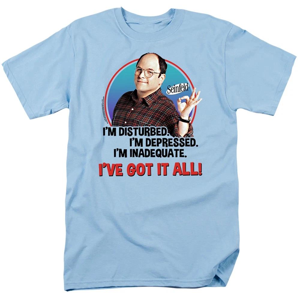 Seinfeld - George All - Unisex Short Sleeve Children s T-shirt - Blue 150
