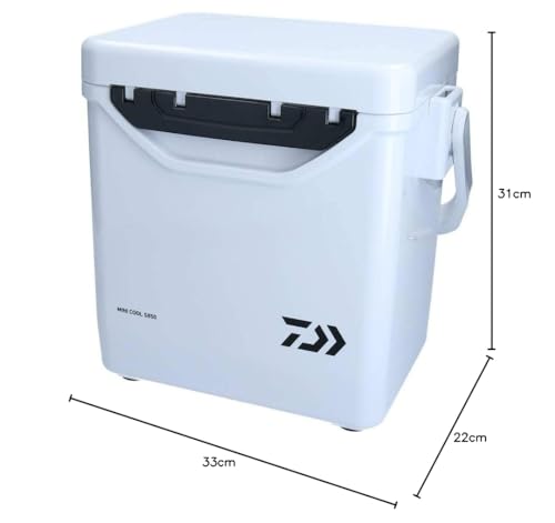 Daiwa Cooler Box Mini Cooler S850 Small 8.5 Liters Foam Styrofoam White