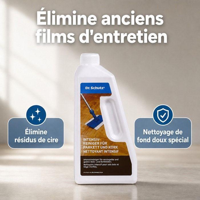 Nettoyant parquet, nettoyant liège, nettoyant parquet intensif, 750ml