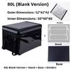Thiened Große Mittlere Kleine Größe 62L Mahlzeit sehr Box Isoliert Wasserdicht Fast Food Tasche Picknick BBQ Zubehör Cam Ausrüstung