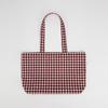 Daily Gingham Check Eco Bag [plum]
