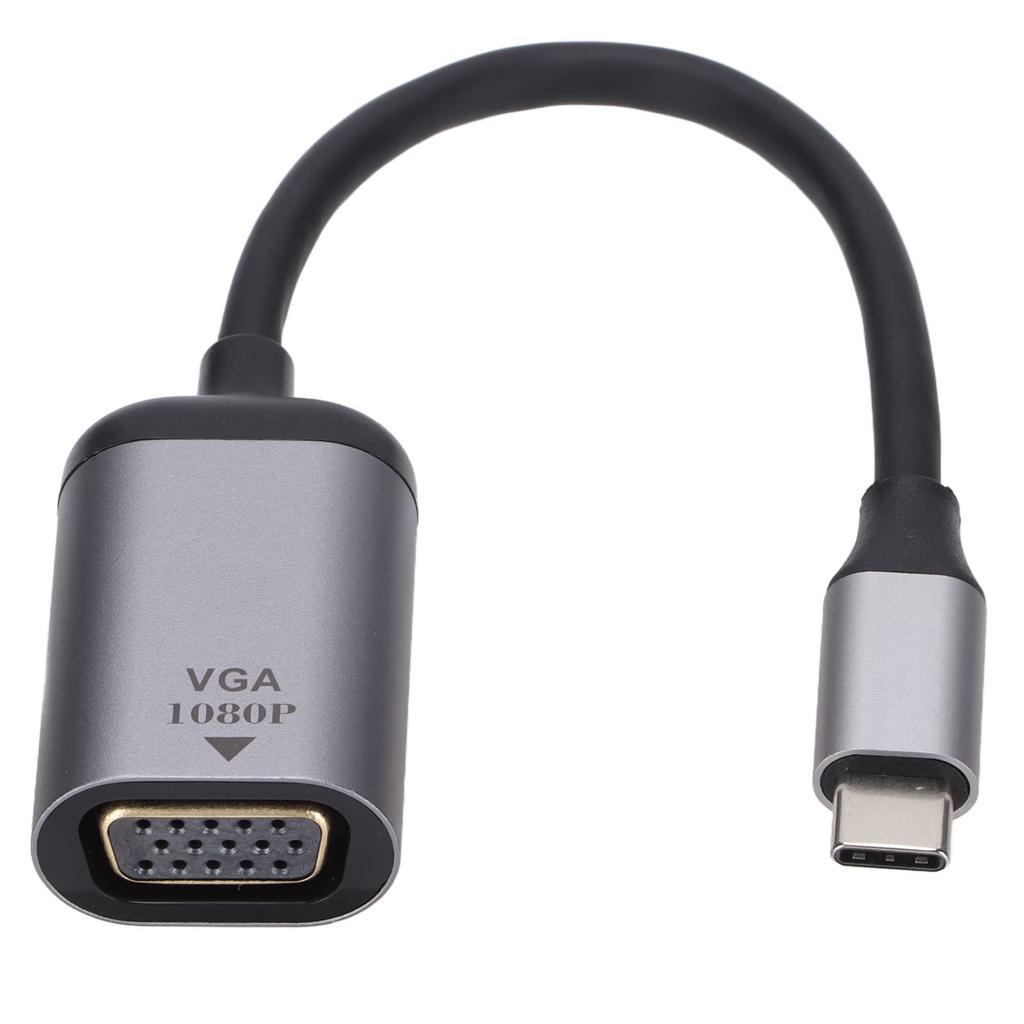 JORINDO USB C to VGA Adapter TypeC Male to VGA Female Wired Adapter for Windows