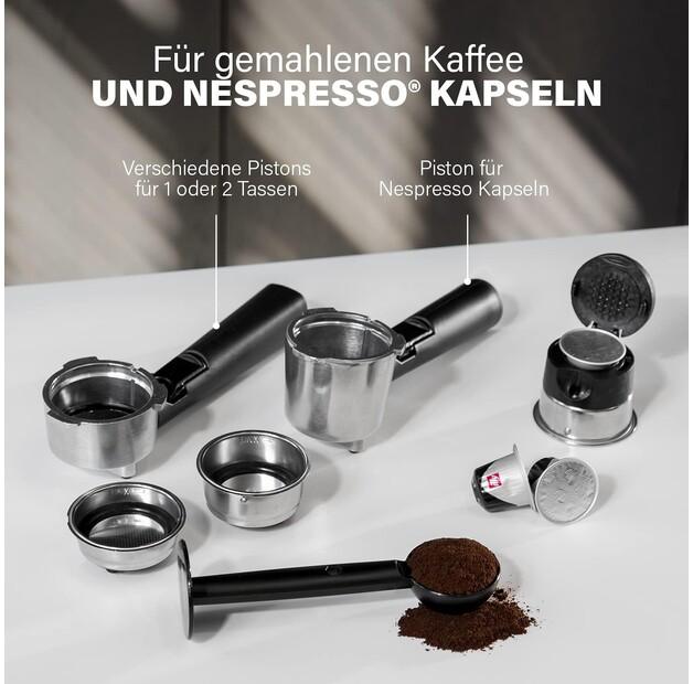 Кофемашина Princess 249412 для эспрессо и капсул