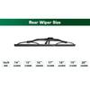GREATROAD Wiper LHD&RHD Front & Rear Wiper Blades Set For Range Rover L322 Vogue HSE 2002 - 2012 Windshield Windscreen Window