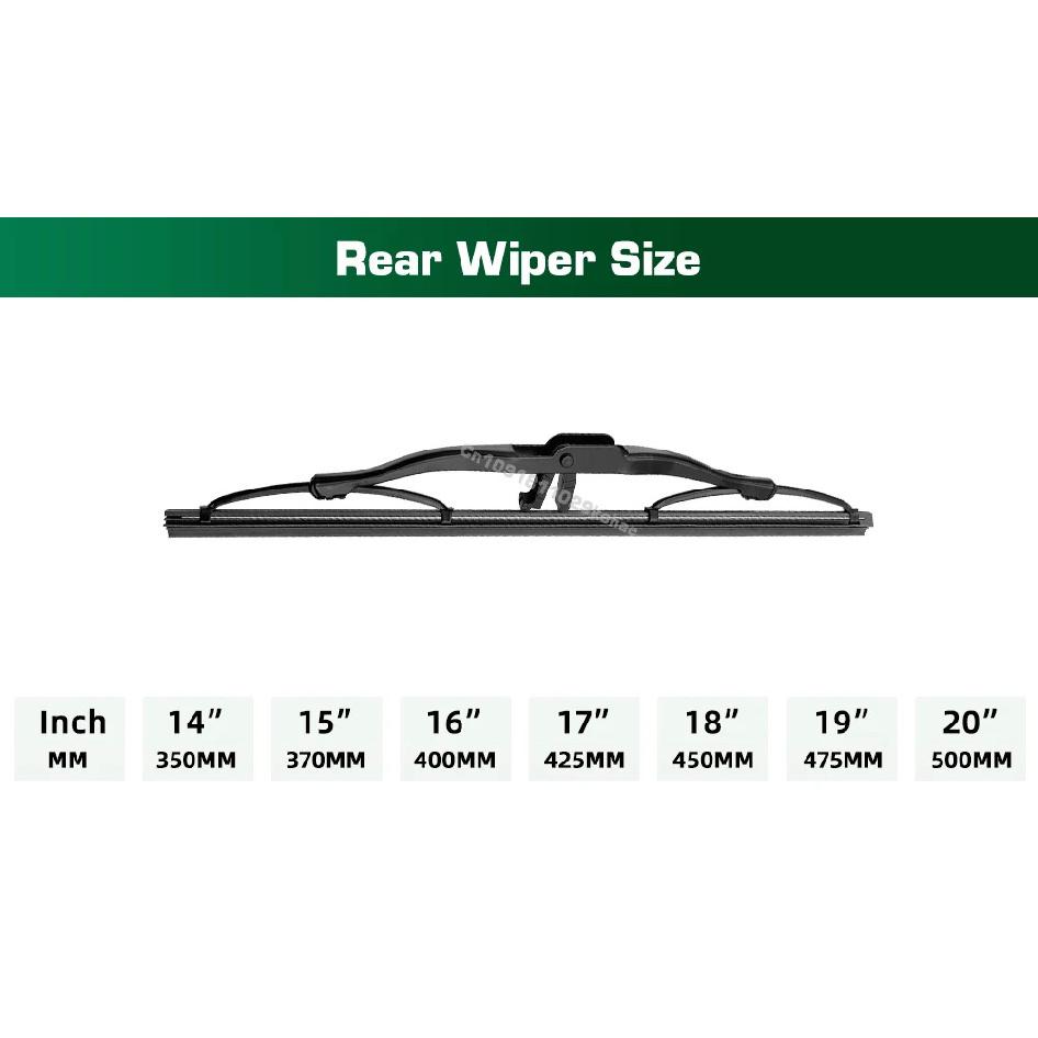 GREATROAD Wiper LHD&RHD Front & Rear Wiper Blades Set For Range Rover L322 Vogue HSE 2002 - 2012 Windshield Windscreen Window