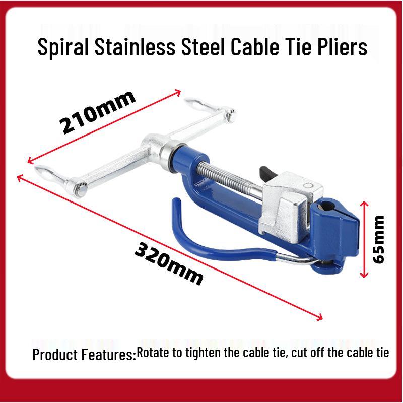 Stainless Steel Cable Tie Tensioner & Cutter Pliers