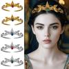 Forehead Ornaments Crystal Tiara Vintage Alloy Queen Princess Crown Crown Tiaras  Birthday Gift