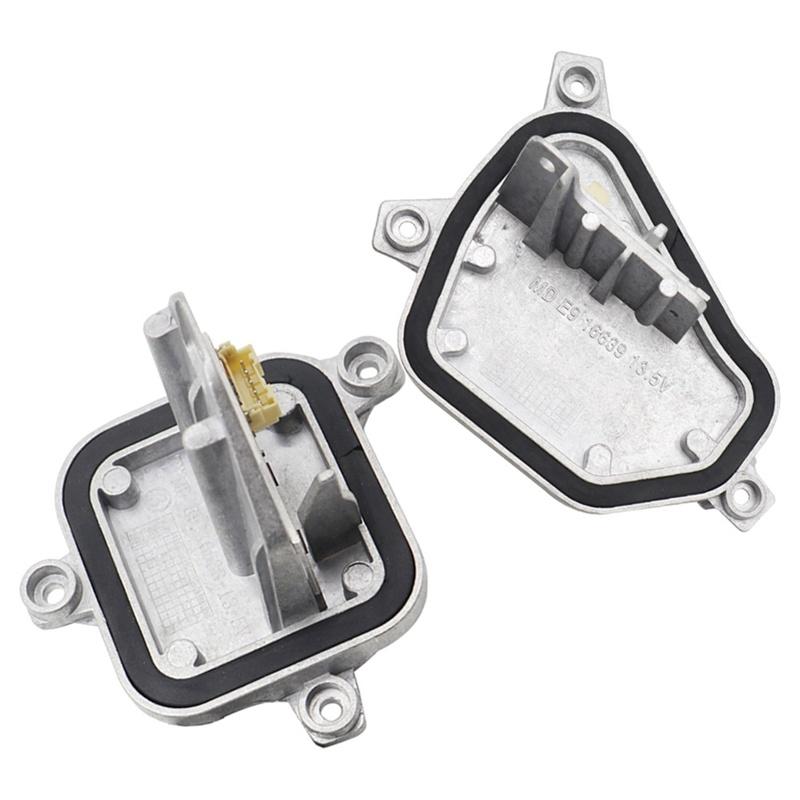 2Pcs Right Side For-BMW X1 F48 2017- LED DRL Headlight Daytime Running Light Control Module 63117428792