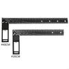 C90A Carpenter Square, L Square Right Angles Ruler Aluminum Square Ruler Woodworking